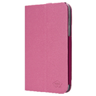 Tablet case pu leather for Galaxy Tab3 7.0 fuchsia